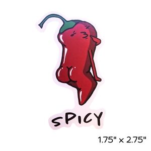 10/$10 Spicy Red Pepper Sticker